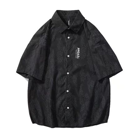 Men's Casual Shirt Short Sleeve High-End Jacket